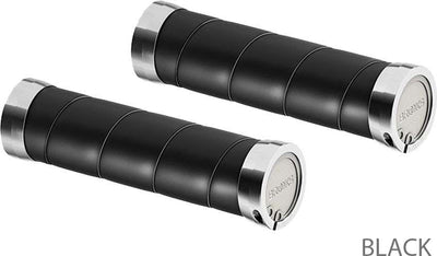 Brook's maneja los delgados empuñaduras de cuero 130 mm de negro