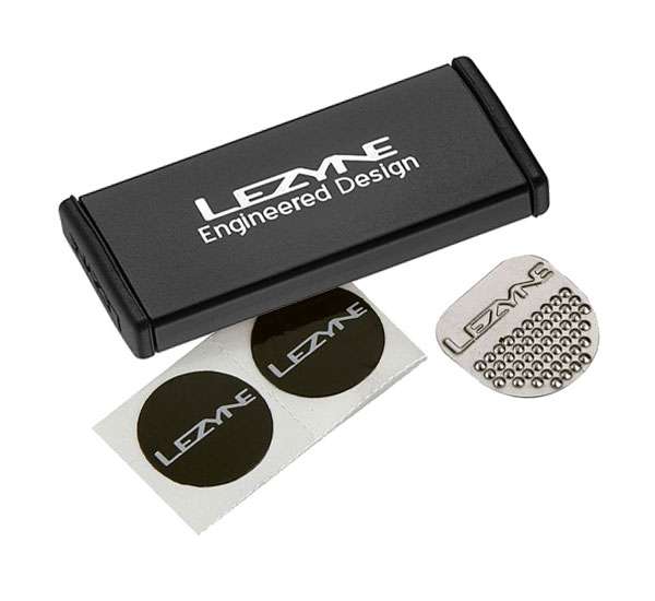 Set di riparazione Lezyne kit in metallo alu. nero