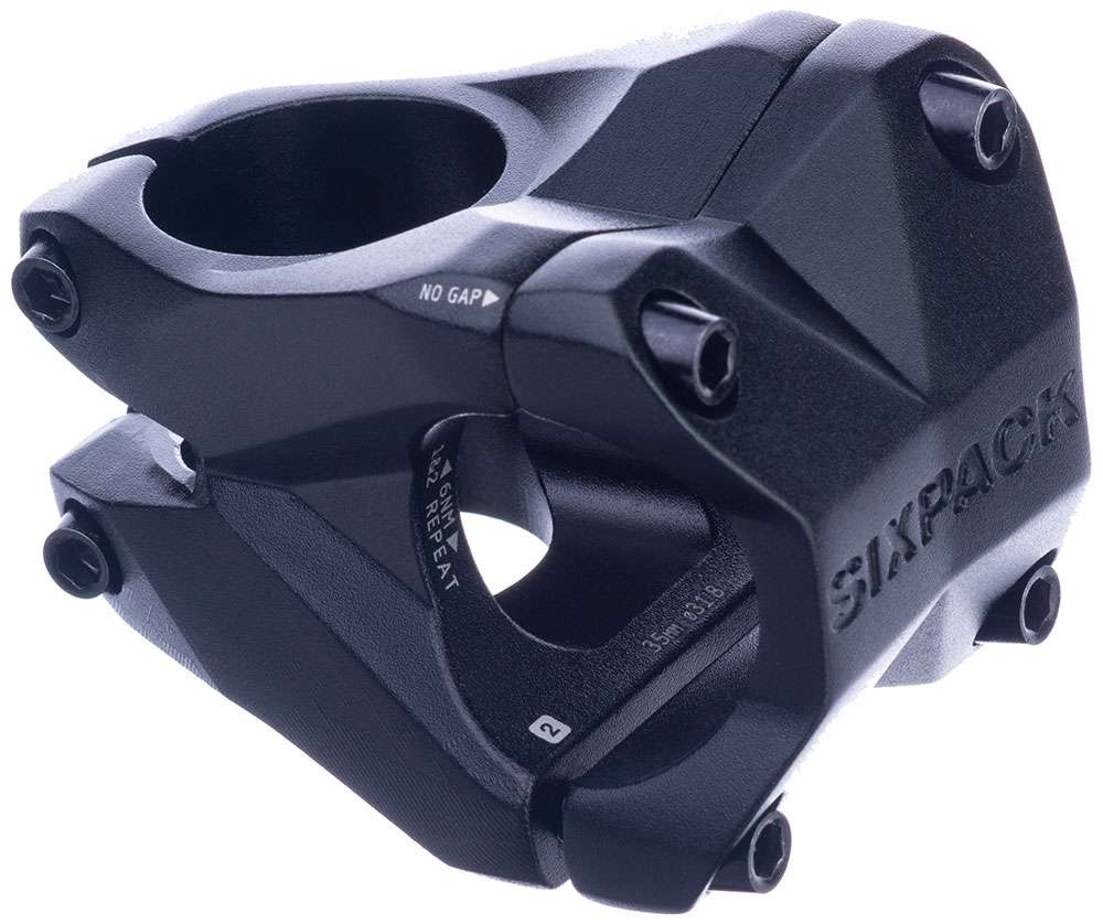 Attacco manubrio racing kamikaze da sei pezzi da 31,8 mm