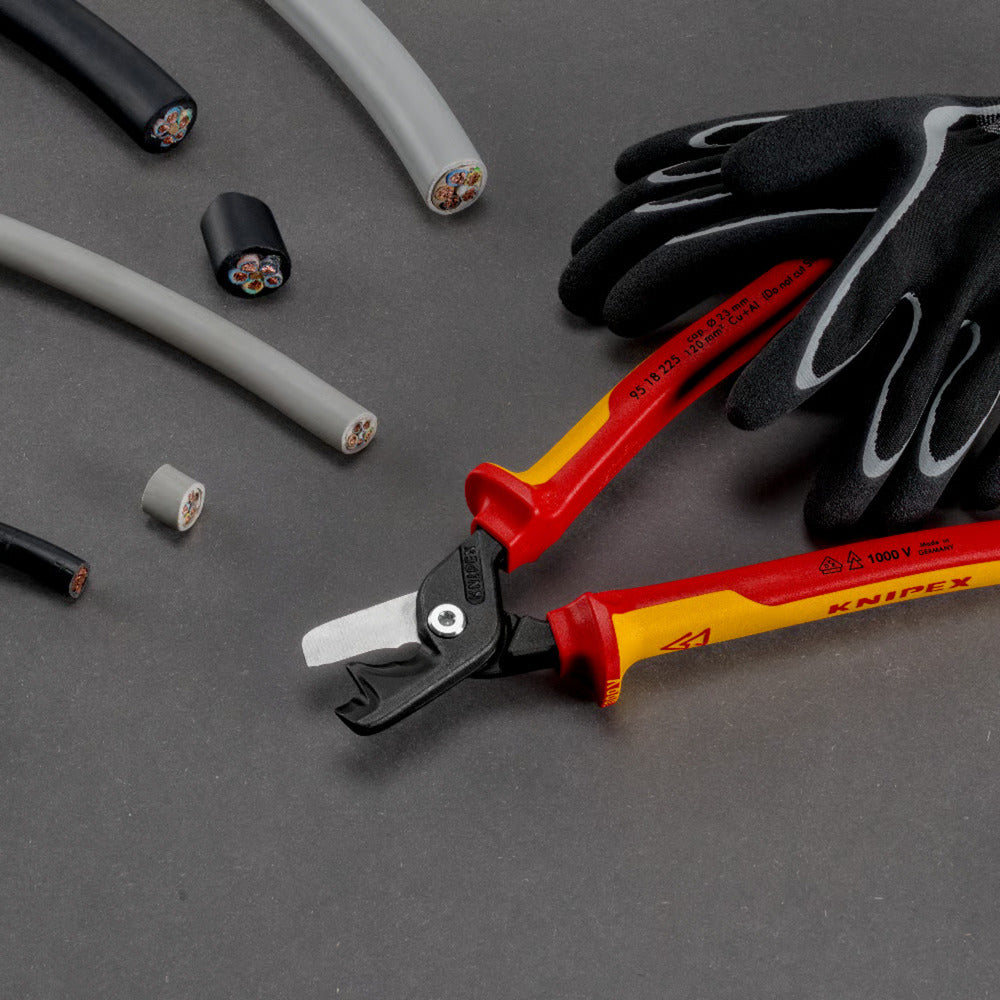 Cortador de cables Knipex stepcut xl - 95 18 225