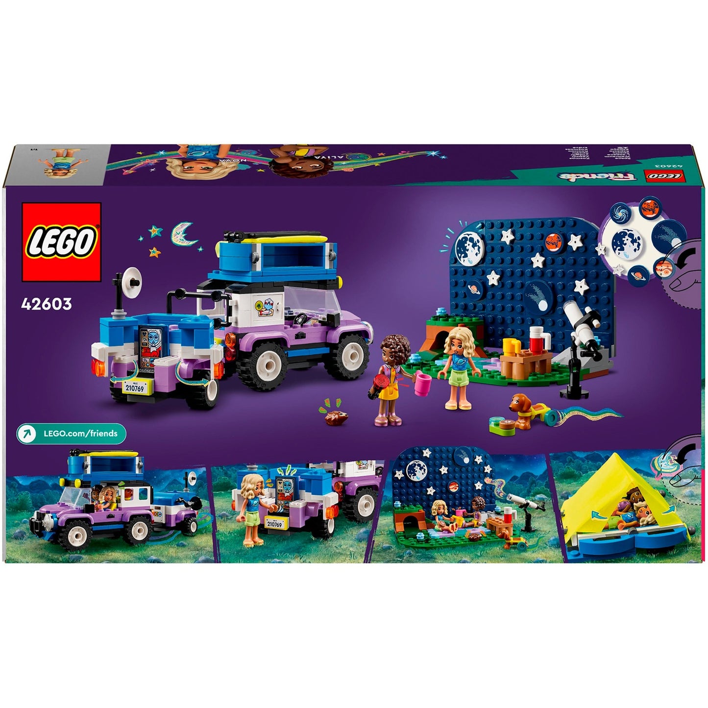 LEGO LEGO Amigos 42603 Vehículo astronómico de campamento