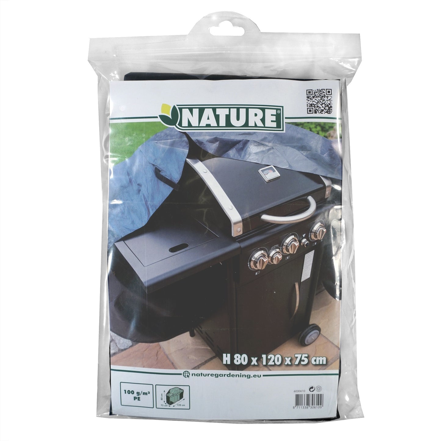 Coperchio per barbecue Nature Nature 120x75x80 cm