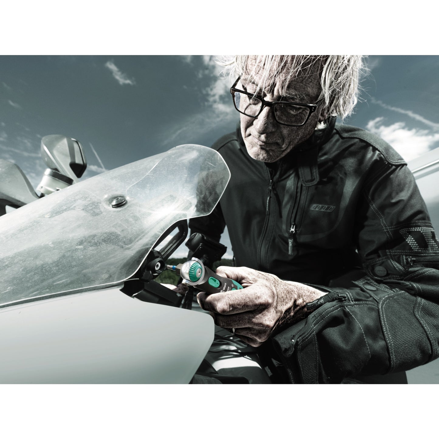 Wera 8009 zyklop pocket set 3 bitset (zwart groen, 27‑delig)