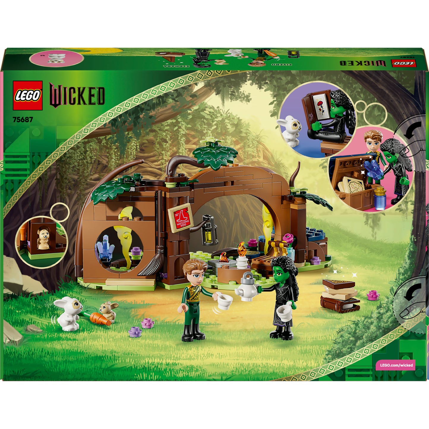 Lego 75687 El escondite de la malvada Elphaba