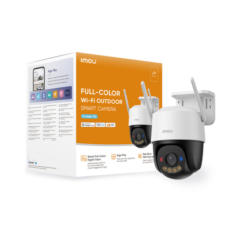 Telecamera di sicurezza Imou cruiser sc 4k (bianco, 8 mp (3840x2160), poe, wifi 6)