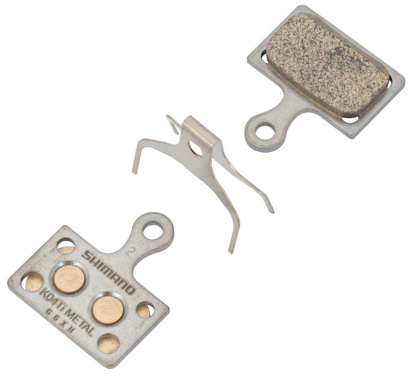 Pastillas de freno de disco metálicas Shimano k04ti