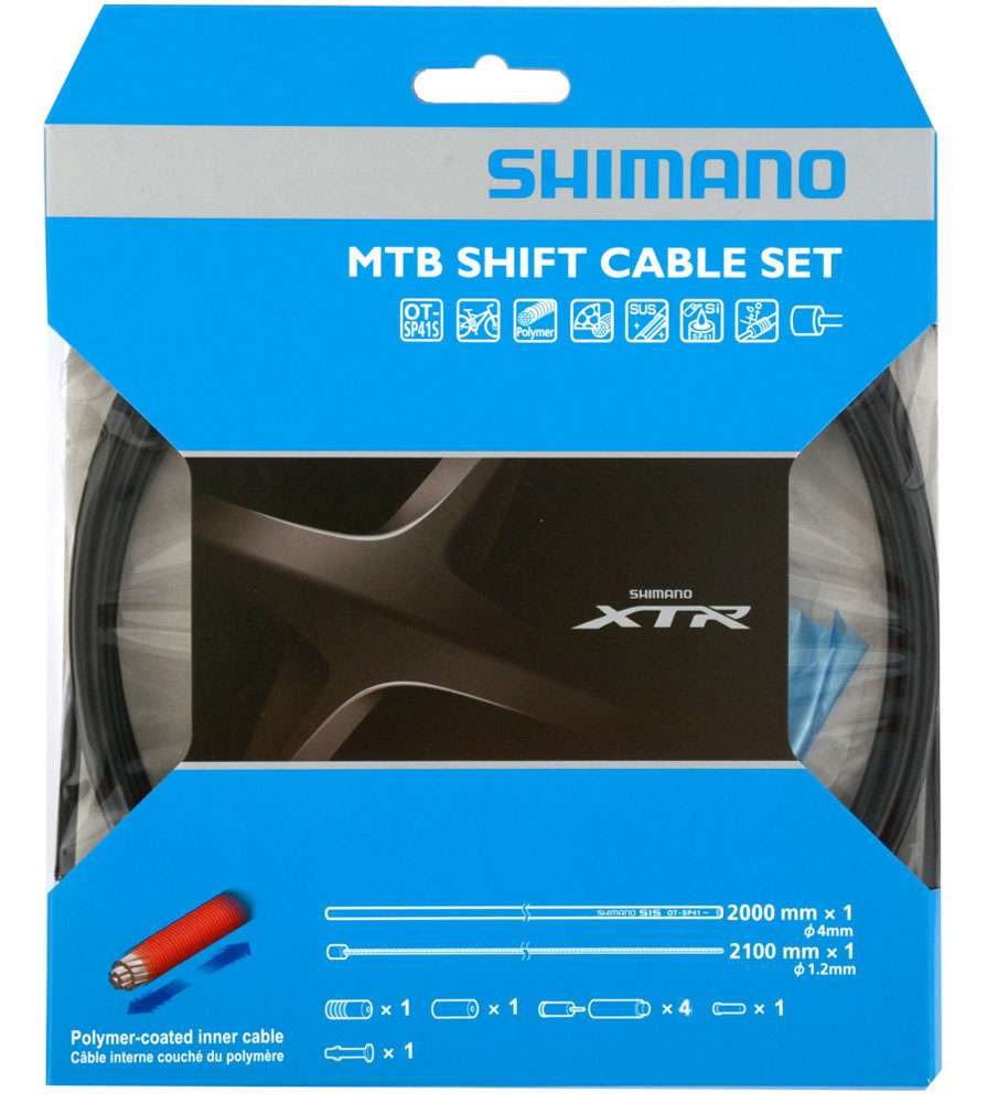 Set cavi cambio Shimano xtr ot-sp41 1 velocità in polimero