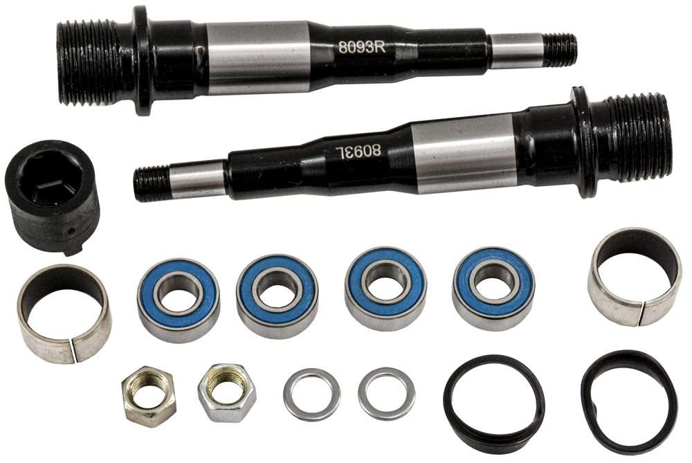 Guarda il kit assali per pedali cromati x-track geo trekking