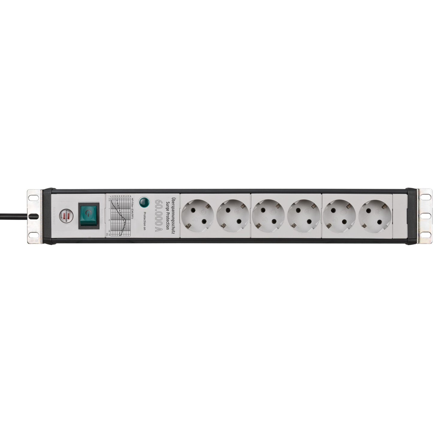 Brennenstuhl Premium-Line Socket 6 Time 19 Formato