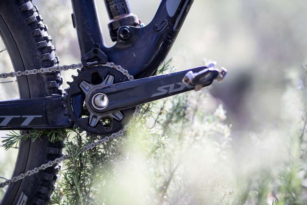 Manivela Shimano SLX FC-M7100-1 de 12 velocidades sin plato