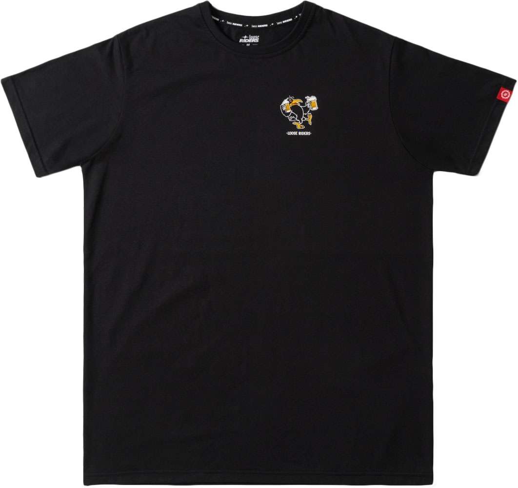Jinetes sueltos cuervo bebedor - camiseta técnica