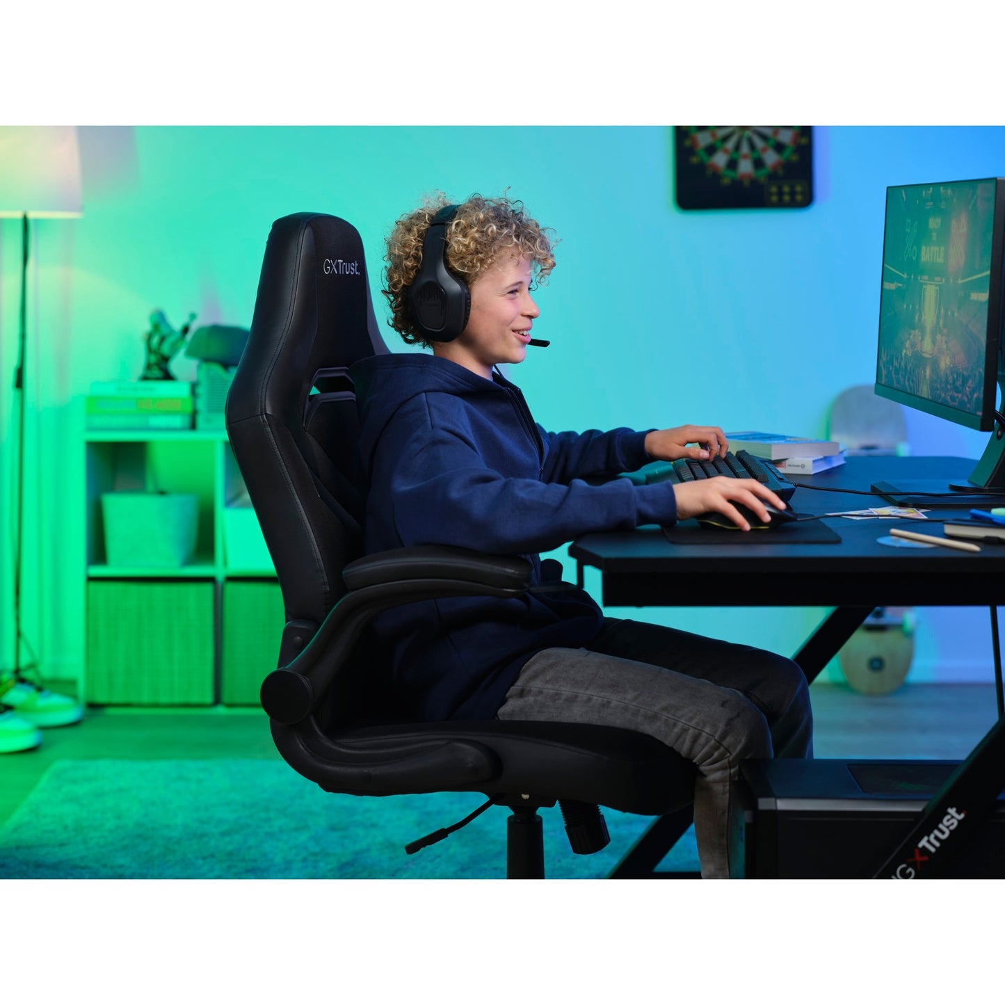 Confiar en la silla de juego GXT 703 Riye