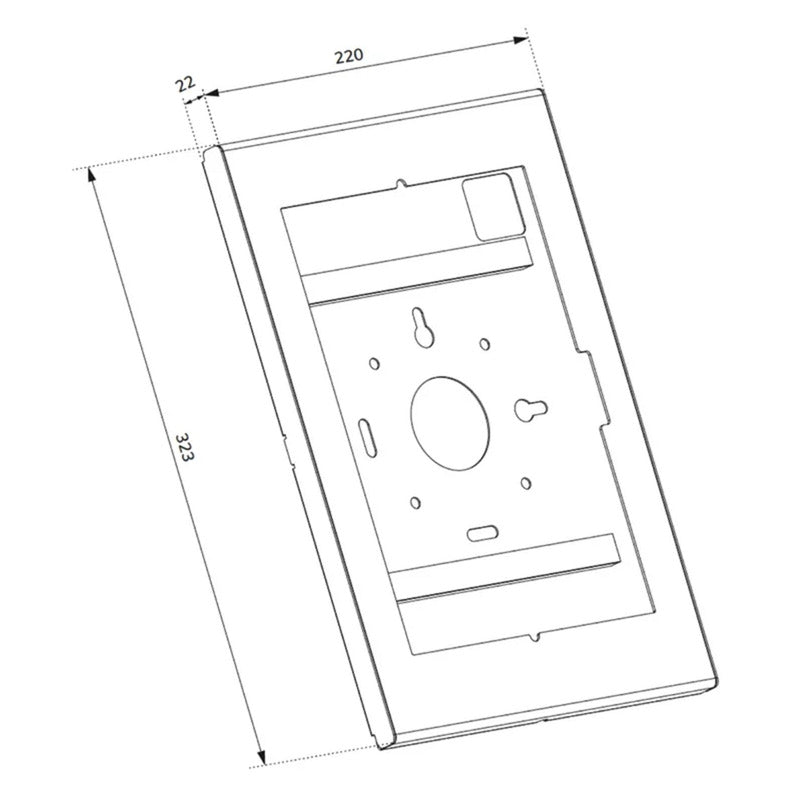 Supporto per tablet Neomounts WL15-601BL1 (nero)