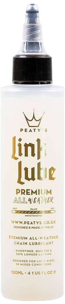 Olio per catene premium per tutte le stagioni Linklube di Peaty