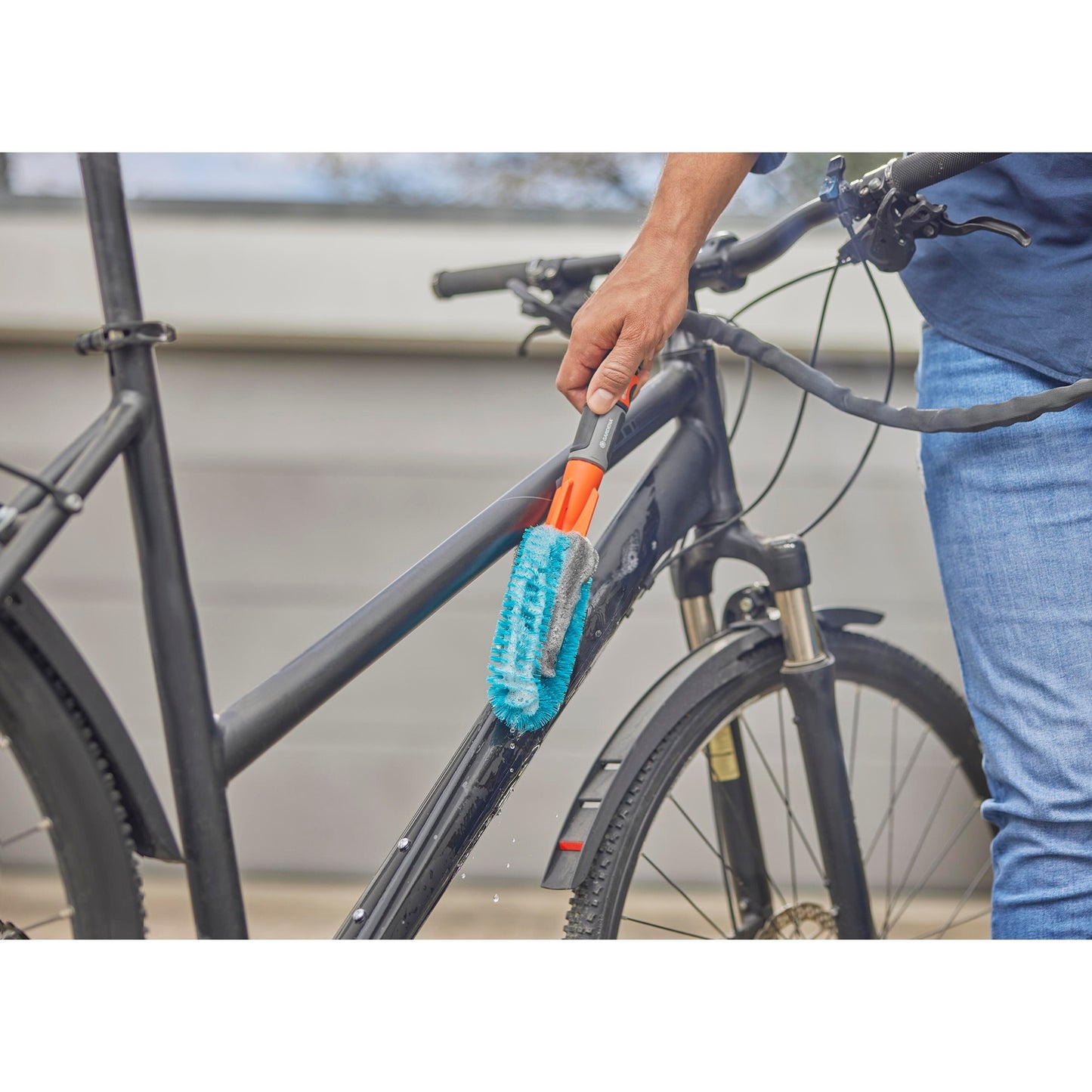 Juego de limpieza de fietsbrush de Gardena CleanSystem