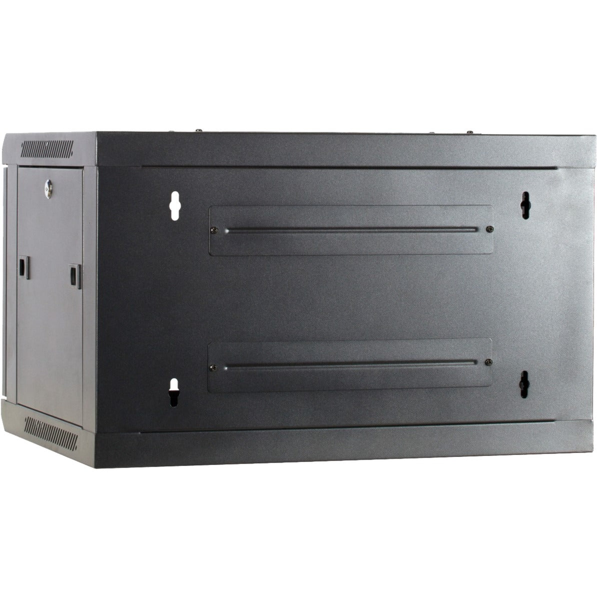 Dsi 6u wandkast met glazen deur - ds6406 server rack (zwart, 600 x 450 x 368mm)