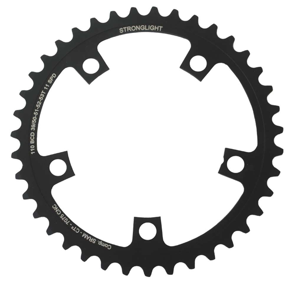 Plato stronglight sram rojo force22