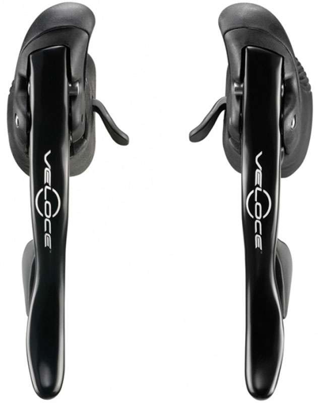 Set leve freno cambio Campagnolo veloce 2x10 velocità