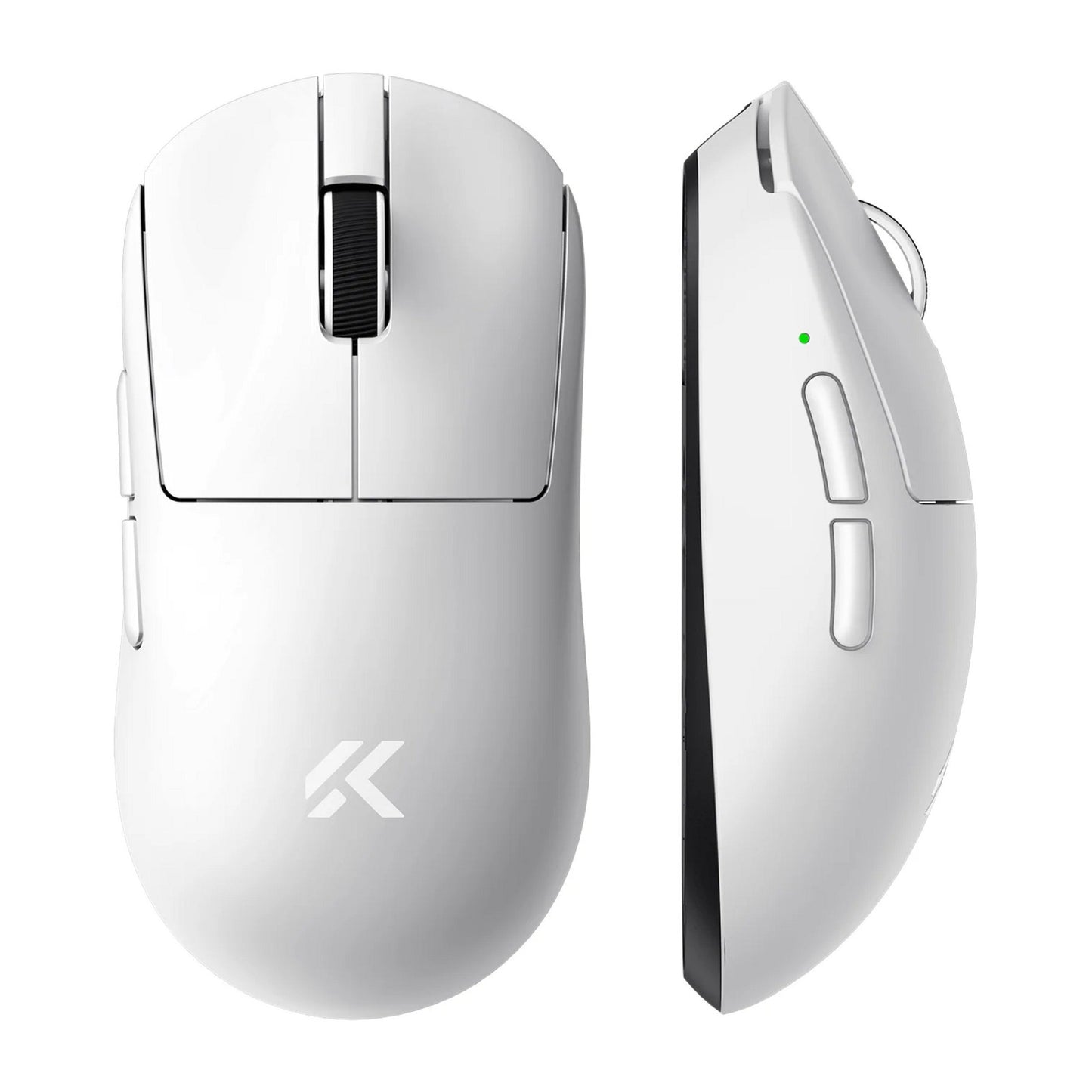 Mouse da gioco ultra Mchose a7 v2 (bianco, 42000 dpi, Bluetooth USB-C da 2,4 GHz)