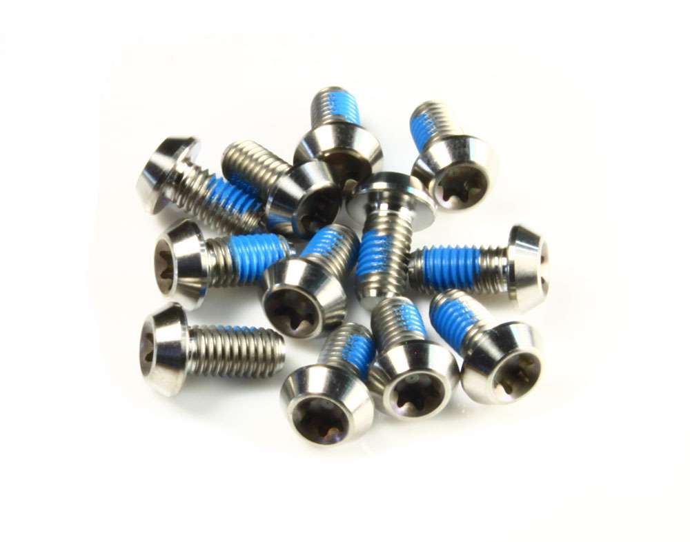Tornillos freno de disco Katana zeno titan 12uds.