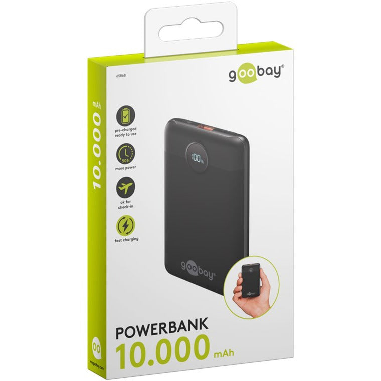 Goobay PowerBank Compact 10,000 mAh