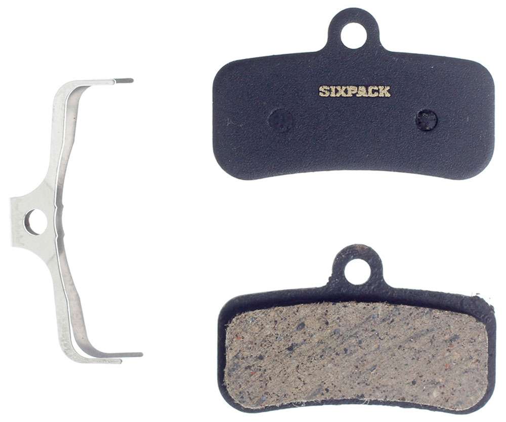 Six pack racing shimano saint m810 m820 sea m640 pastillas de freno de disco orgánicas