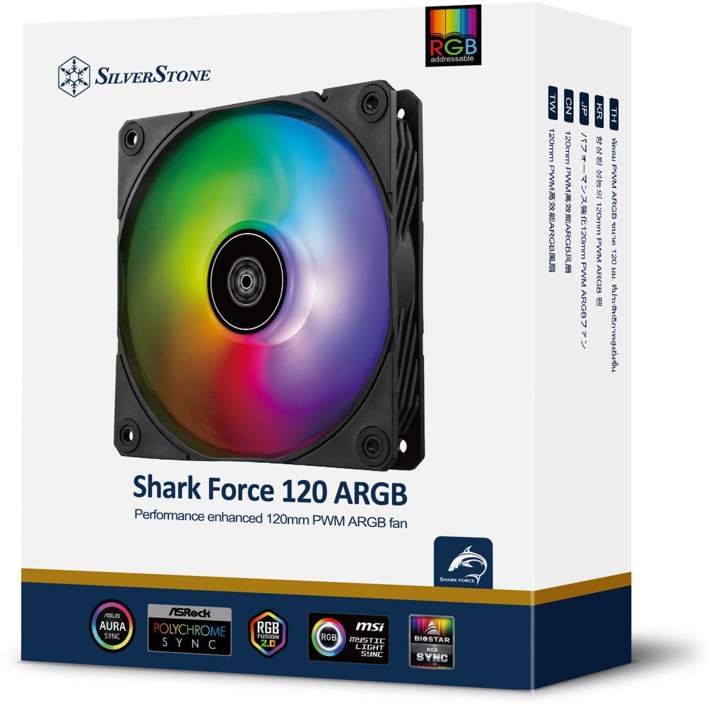 Silverstone Shark 120 Argb