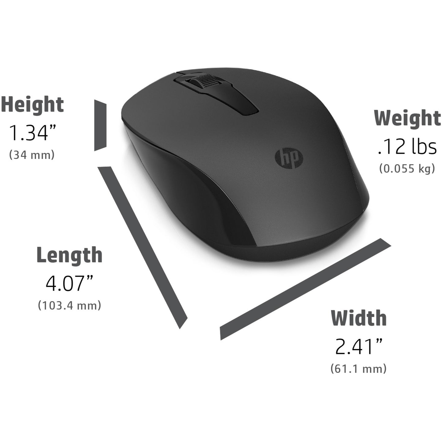 Ratón inalámbrico HP 150