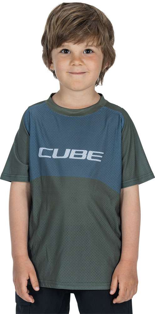 Cube vertex rookie tm - maglia da mtb per bambini