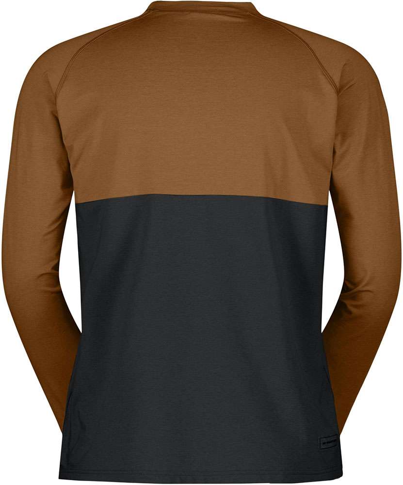 Scott trail storm warm light - maglia a maniche lunghe da mtb