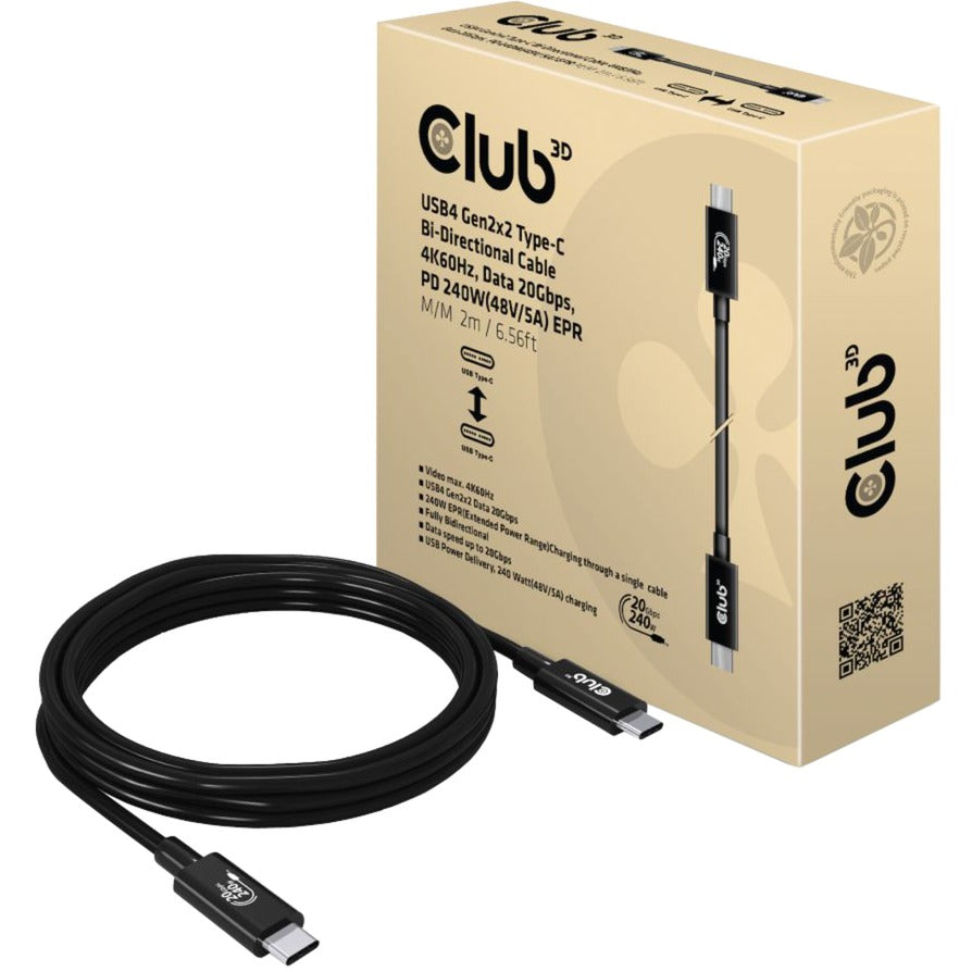 Club 3D USB4-C GEN2X2 Bi -idirezionale