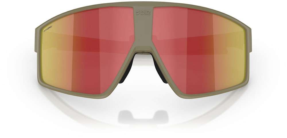 Bliz p002 grigio w rosso revo - occhiali sportivi