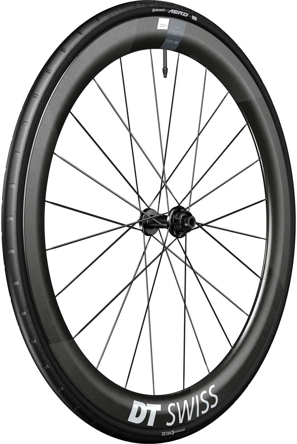 Rueda delantera dt swiss arc 1400 dicut® wts 50 cl carbono