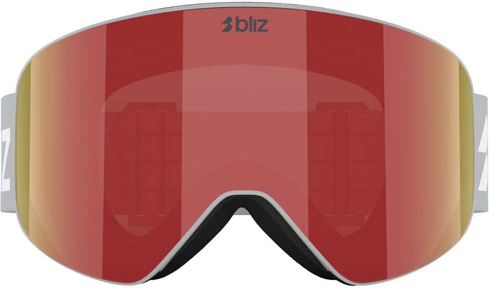 Bliz flow brown w red multi - gafas de esquí