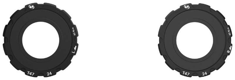 Movimento centrale con cuscinetto interno Rotor t47 da 24 mm