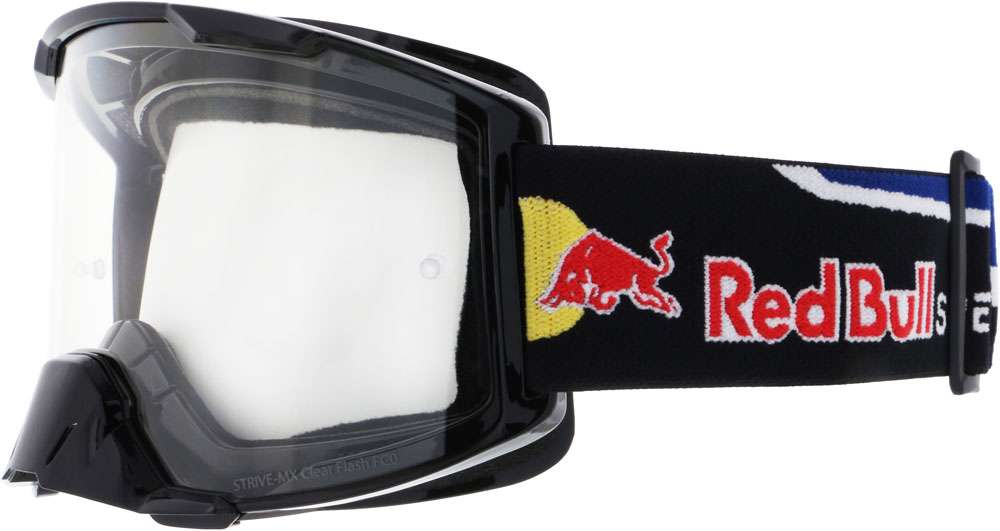 Occhiali Red Bull Spect Striy-012 Trasparente - Maschera MX