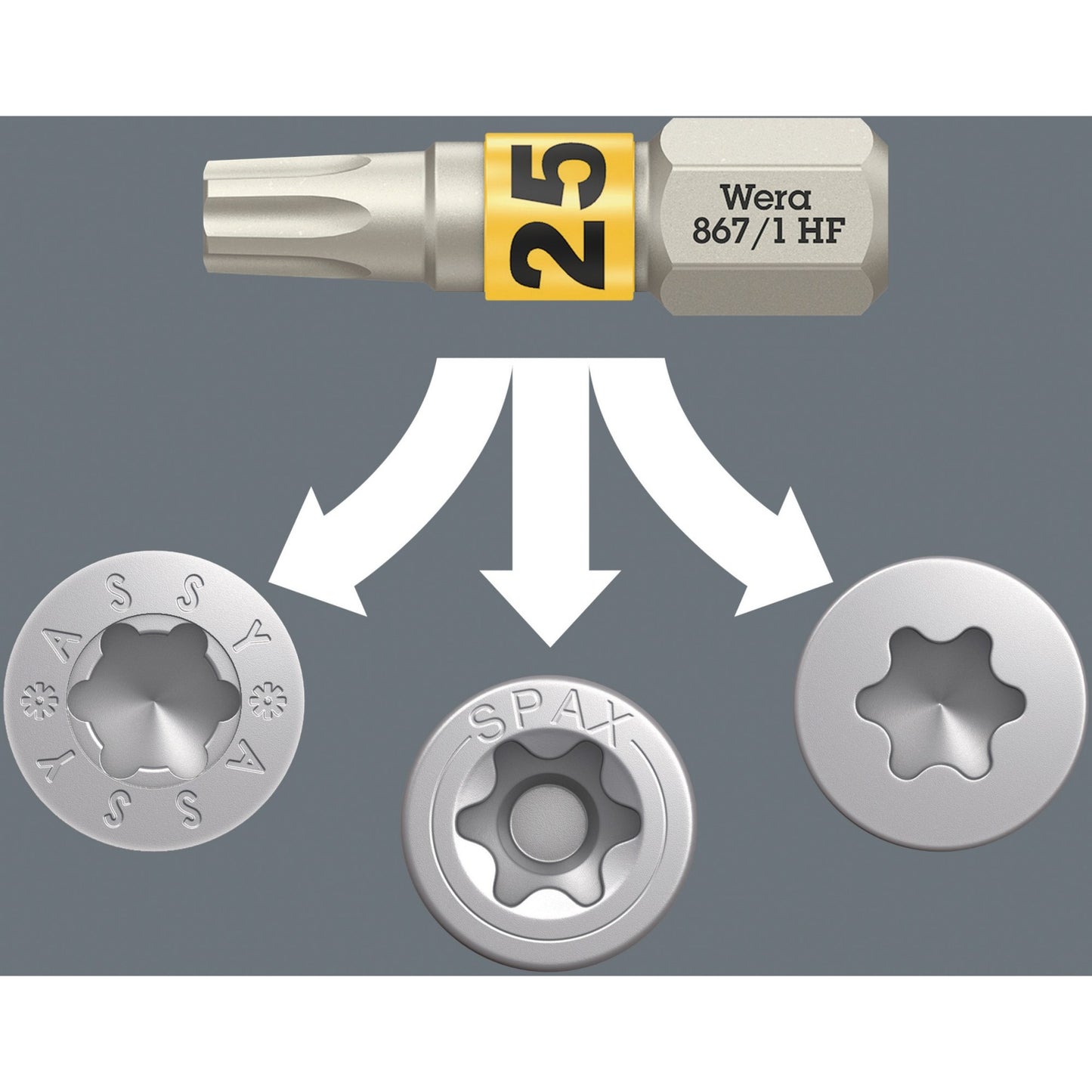 Wera bit-check 12 legno tx hf 1