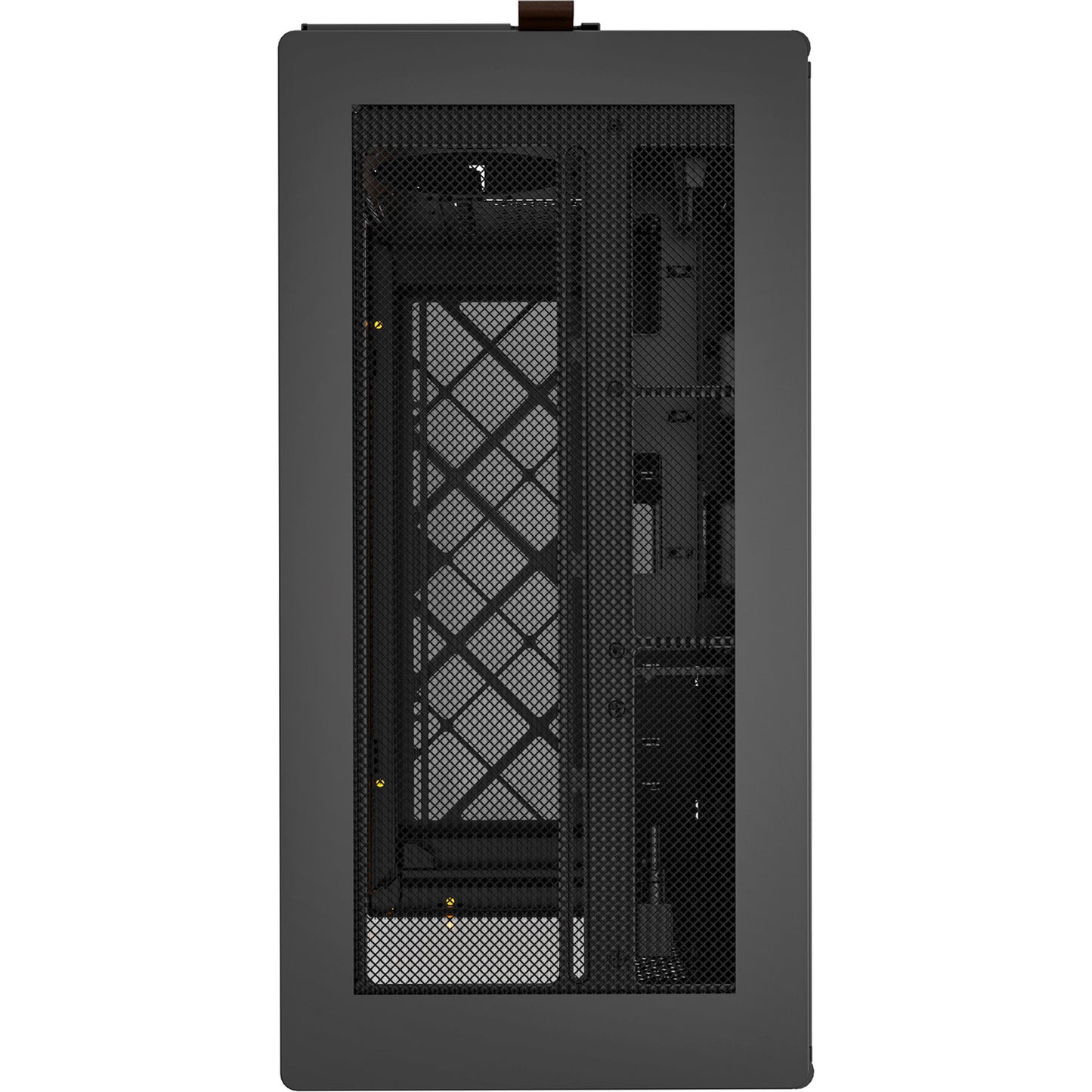 Custodia midi tower Montech HS02 (nero | 2x USB-A | 1x USB-C | RGB | vetro temperato)
