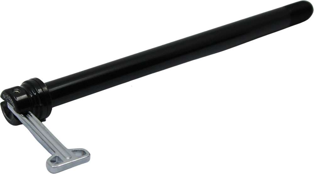 Eje pasante de rueda delantera Moquai incl. palanca