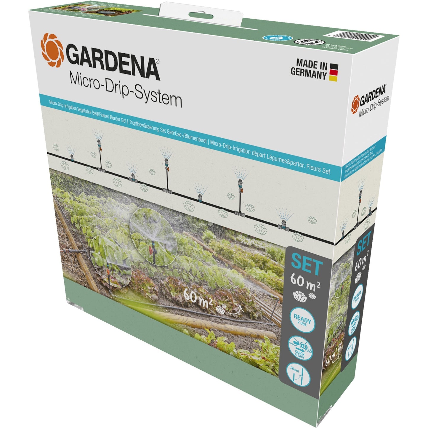 Juego de flores del jardín de extracción de micro-gardina (60 m