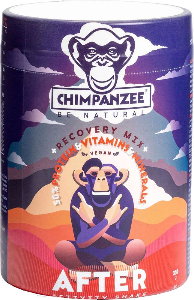 Shake proteico di scimpanzé vegano - sciroppo d'acero al cacao 350g