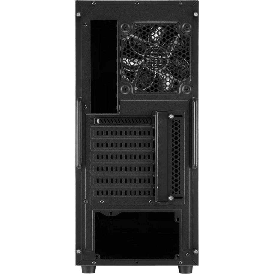 Sharkoon s25-w midi tower behuizing (zwart | 2x usb-a | window)