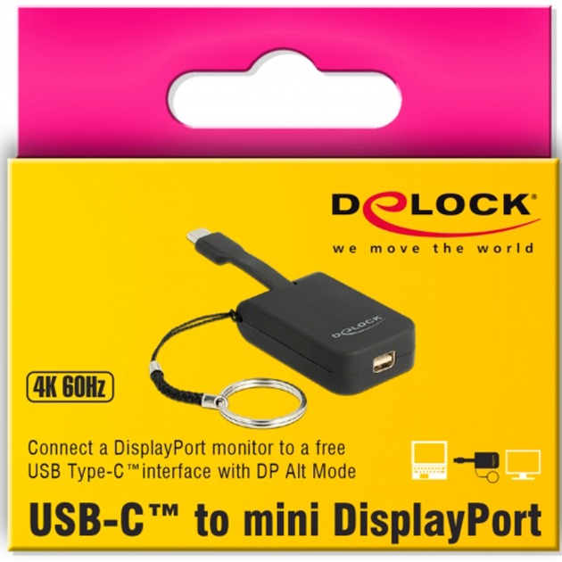 Delock USB-C> Mini-Displayport Adapter Eart