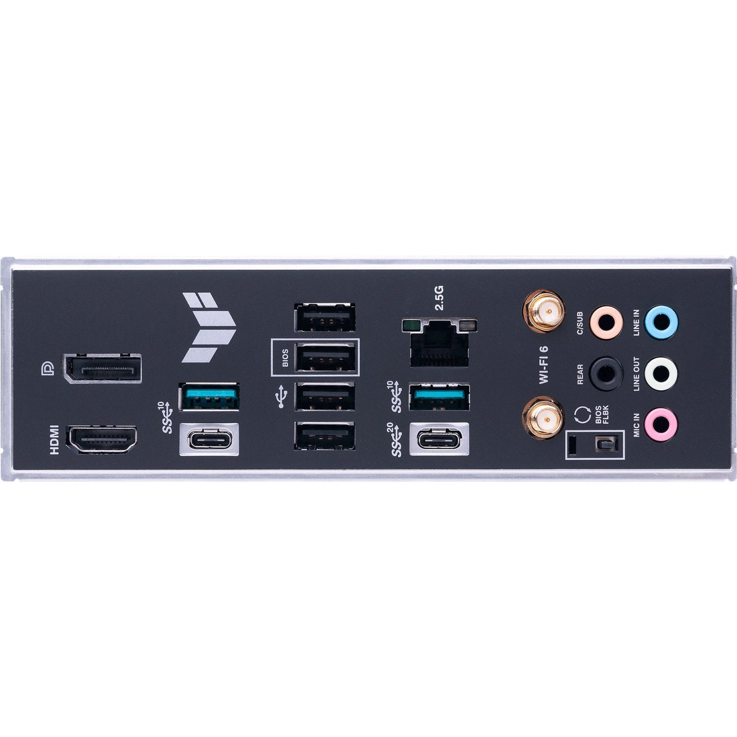 Asus tuf gaming b650-plus wifi socket am5 moederbord (zwart lichtoranje, raid, 2.5gb-lan, wi-fi 6, bt 5.2, sound, atx)