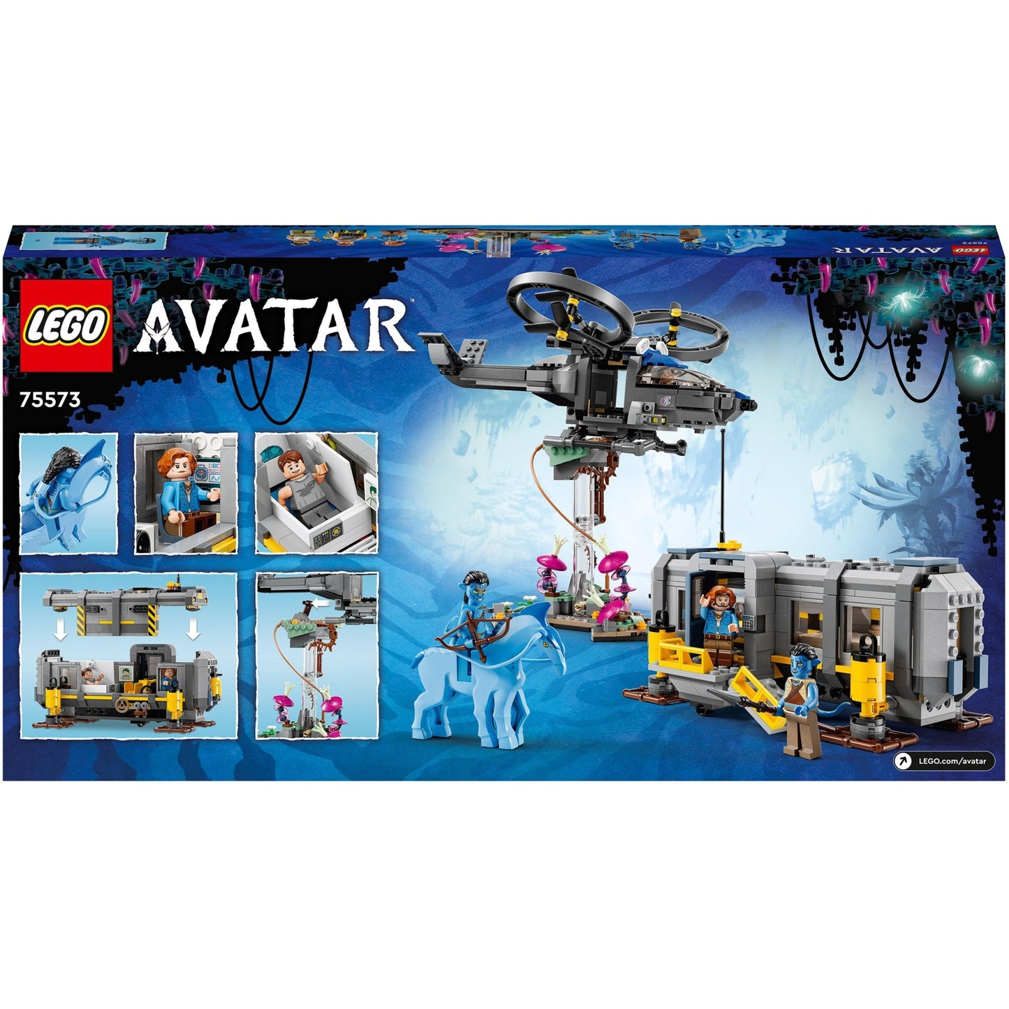 Lego avatar - zwevende bergen: site 26 rda samson constructiespeelgoed (75573)