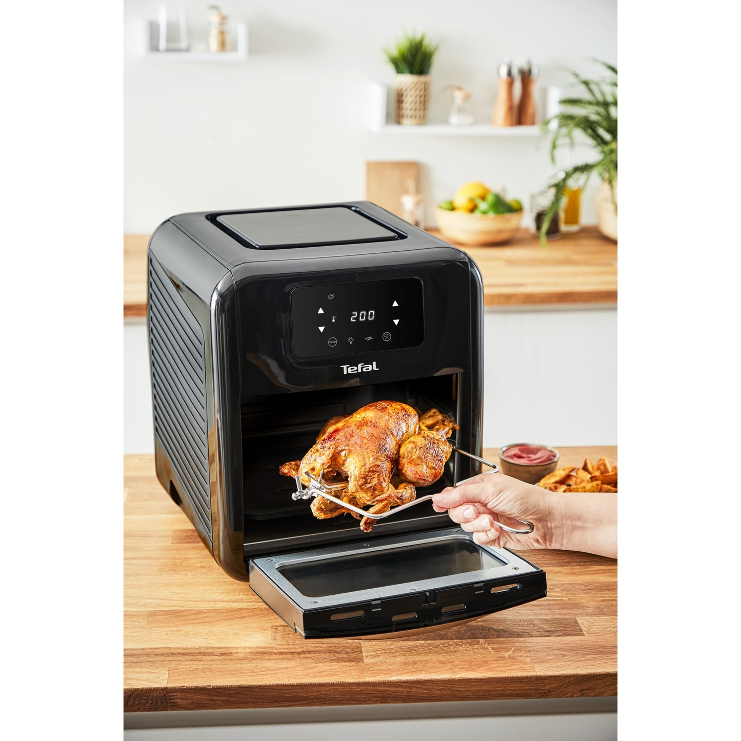 Tefal fácil de frito de la parrilla del horno