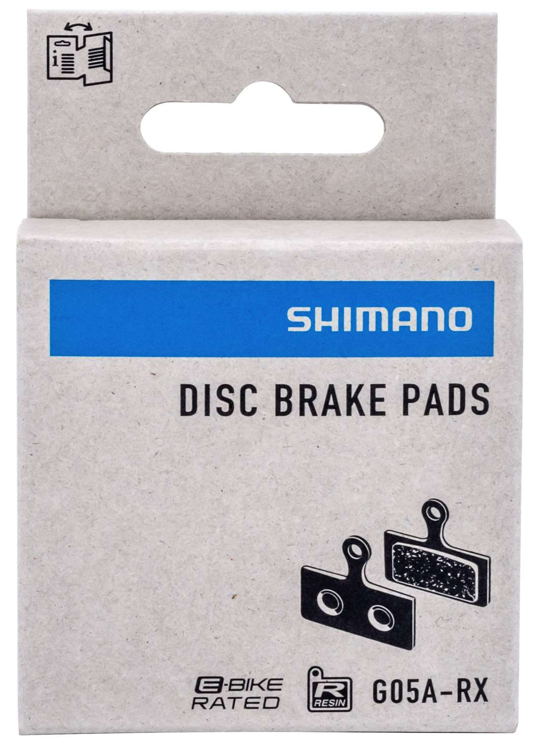 Shimano Disc Brake Block Set set G05A Tipo G Resina (1 coppia)