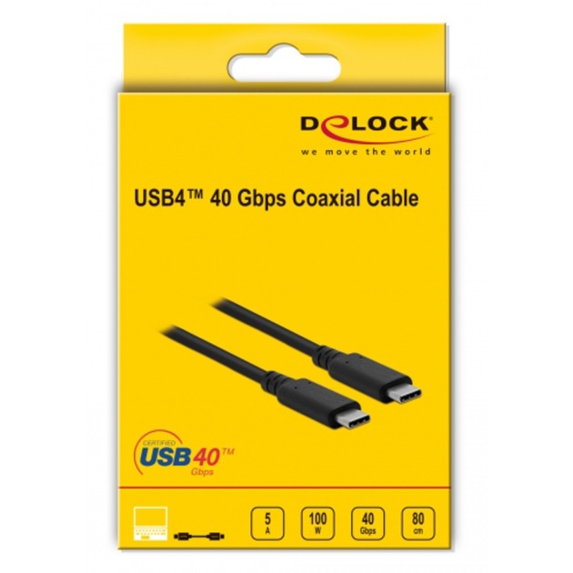 Delock USB4 40 Gbps coassiale