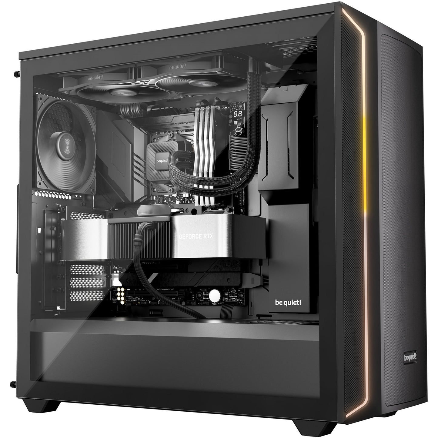 Silenzio! pure loop 3 280 raffreddamento ad acqua (nero, pwm)