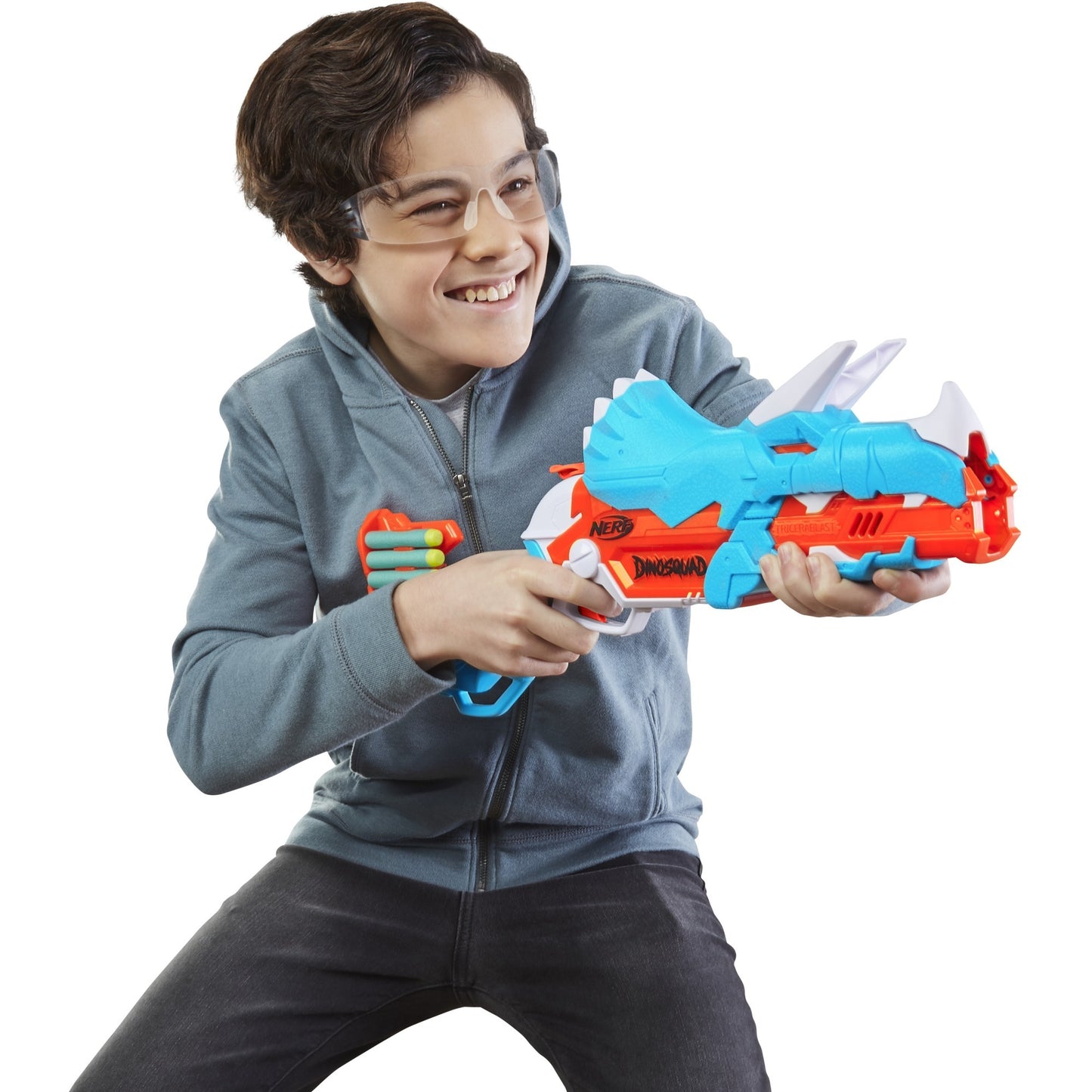 Hasbro nerf nerf dinosquad tricerablast